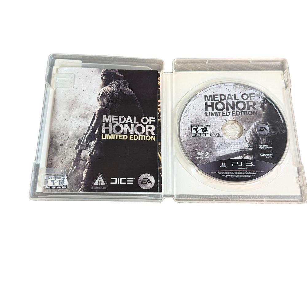 Medal of Honor Limited Edition Sony PS3 PlayStation 3 Game Includes Frontline HD - Picture 2 of 6